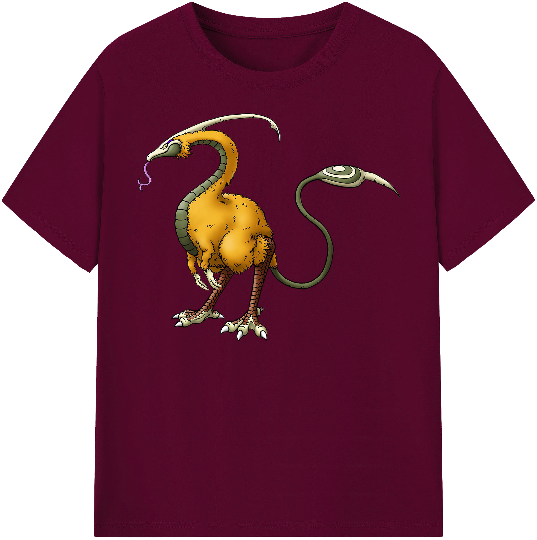（画像用） ドラゴンクエスト Doragon Kuesuto Dragon Quest レディースカジュアルプリントTシャツ（綿100％）